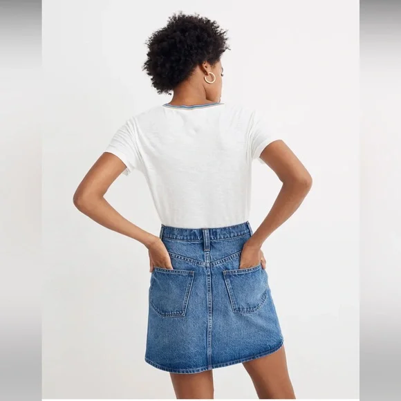 Madewell Denim Skirt - Picture 3 of 8